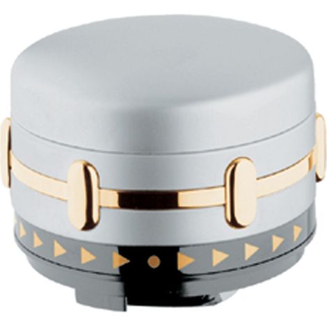 Grohe Absperrgriff für Thermostat-Batterien, Weiß/Gold, 47453LG0
