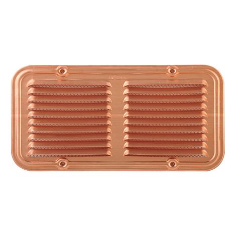 GRIGLIA AERAZIONE RAME ANTINSETTI 14X25 CM- 1,0 pz