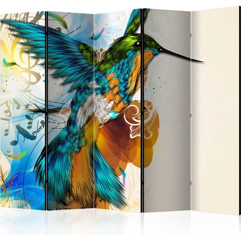 Paravento - Marvelous bird II [Room Dividers] - 225x172 (1/4)