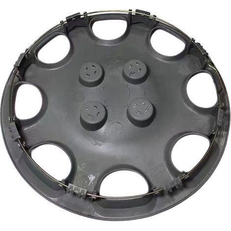 5416G1 ist eine Radkappe für den Peugeot 206, eine silberne Außenabdeckung für 14-Zoll-Reifen, eine dekorative Kunststoffabdeckung zur Verschönerung der Räder. (1/4)