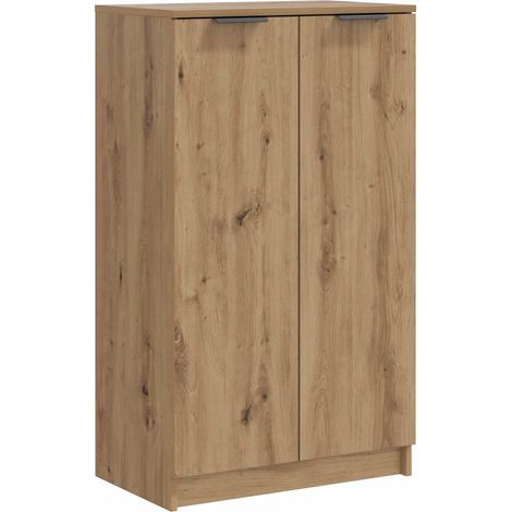 Maison Exclusive - Zapatero madera ingeniería roble artisian 59x3