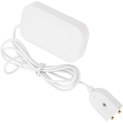 Intelligenter Wasserleckmelder, weiß, WLAN-fähig, kabellos, intelligenter Hauslecksensor DPZW001 (1/5)