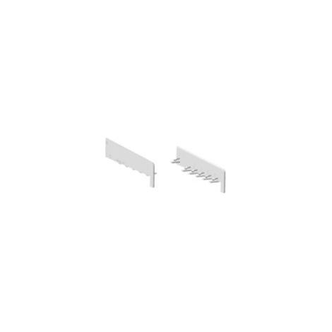 Abouts de finition d'appui de fenêtre PVC blanc 140 mm (1/3)