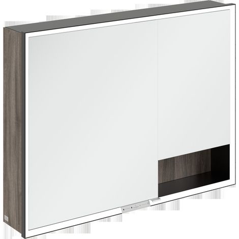 Villeroy & Boch B48110RK Armoire à miroir en saillie My View+ (1/2)