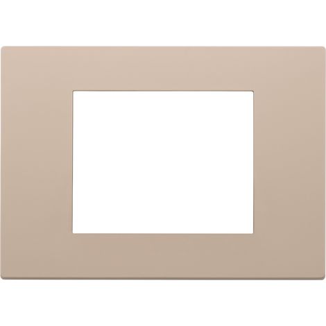 Placca 3 MODULI ARGILLA SERIE LINEA VIMAR 30653.21