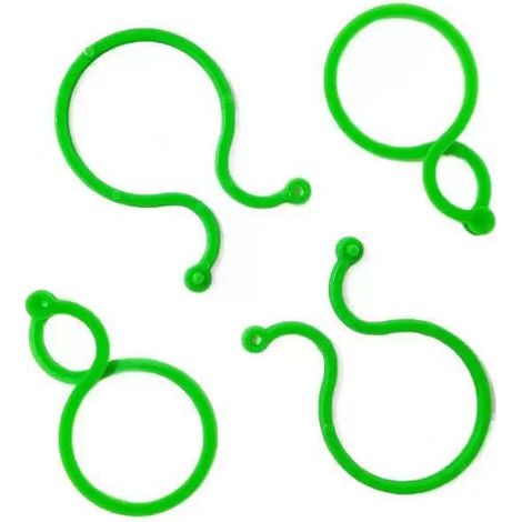 100 pièces attaches à plantes, clips de support pour tomates, légumes et fleurs, fixation sécurisée sur tuteurs ou fils (1/5)