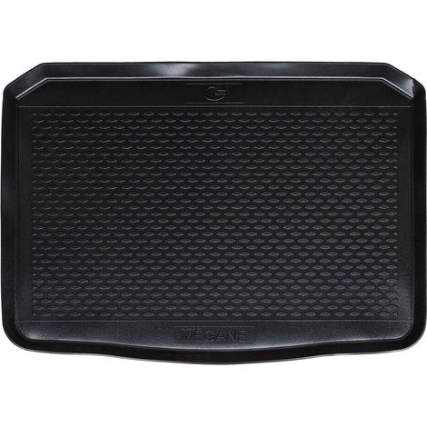 Trunk Mat Black suitable for RENAULT MEGANE IV HB 2016- Rubber vidaXL