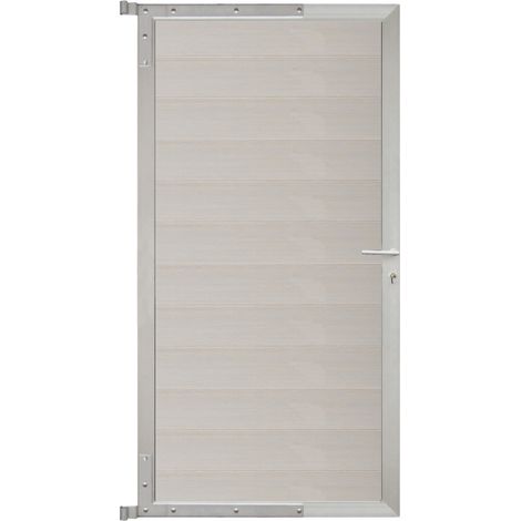 ELSKOP-Tor-Komplettset 90 x 173 cm, Füllung beige