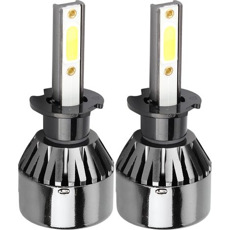 2 Ampoules LED 80W Blanc Auto Phare H3 G7, 6000K (1/5)