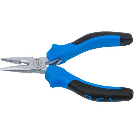 Pince becs fins électronique droite avec ressort 130 mm (1/5)