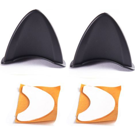 Oreilles de chat en silicone souple – Accessoire amusant pour casque moto ou ski, lot de 2 pièces avec bande ajustable (1/5)