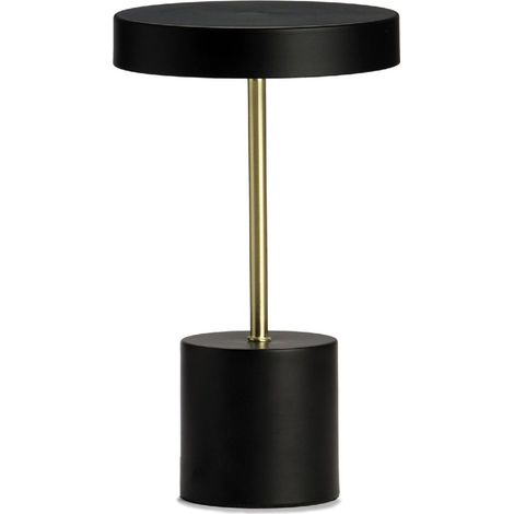 ANDREA HOUSE IL71050 Lámpara Olivier Metal Negra Ø18x30 CM - ref: IL71050