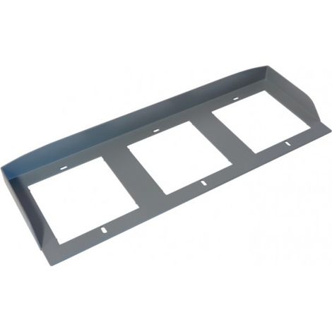 Visière de boîtier à encastrer pour 1 module x 3 CAME 60020540 (1/2)