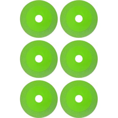 Disques de coupe en verre lame de diamant lame circulaire roue de broyage pour la bouteille de vin de tuile en céramique 6 pcs (1/5)