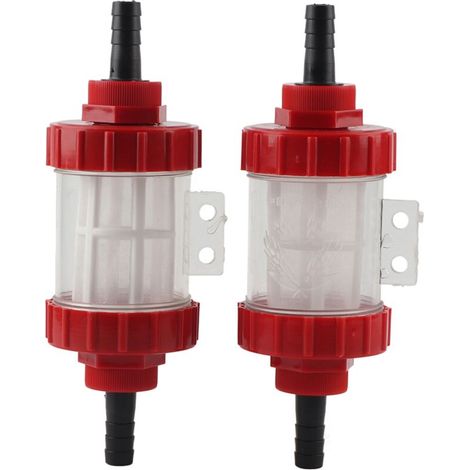 Rosvola Filtre à sédiments, filtre à eau en ligne G1/2, connecteur d'irrigation, diamètre de tuyau de 1/2 pouces pour la filtration de pompe de jardin. (1/5)