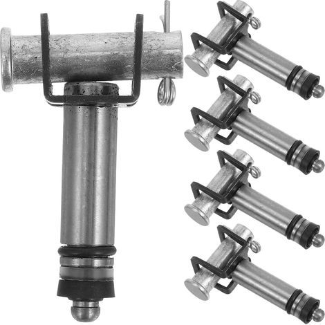 Kit de Remplacement de Piston de Pompe hydraulique pour cric de Sol (2 Jeux), pièces de Rechange et kit de Joints pour Pompe à de cric Horizontal 2 tonnes 11 mm, Argent (1/5)