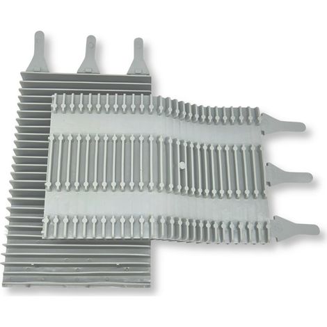Vortex 4 Ersatzteil PVC Bürsten Contact + (2 Stk.) grau, Nr. 7