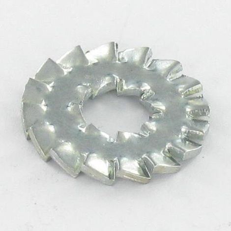 Rondelle éventail Double denture DD M3 Acier zingué-1 pièce
