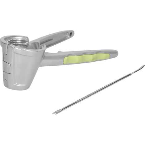 Multifunktionaler Nussknacker mit Nadel, robuster zangenförmiger Nussöffner, gelbes Küchenutensil, praktisches Werkzeug für Nüsse. (1/5)