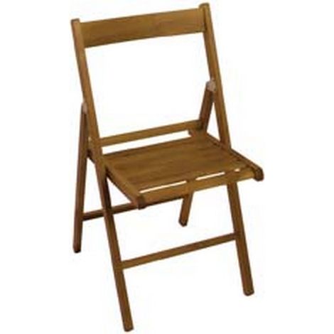 4PZ SEDIA BIRRERIA PIEGHEVOLE LEGNO SCURO cm41,7x6,6x87,5h. chiusa noce