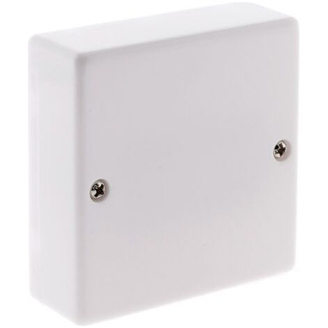 Boîte de dérivation 12 plots – Plastique résistant – Couleur blanche – Distribution réseau et téléphonique fiable (1/5)
