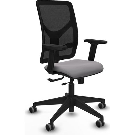 Silla de oficina piqueras y crespo Motilla negro espuma ergonómica (1/2)
