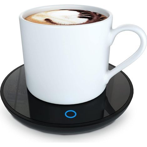 Electric cup warmer, coffee cup warmer, smart desktop cup warmer with 2 temperature settings, cup warmer, electric tea warmer, cocoa milk drink warmer (1/5)