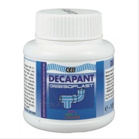 Décapant pour raccords PVC 125ml GEB