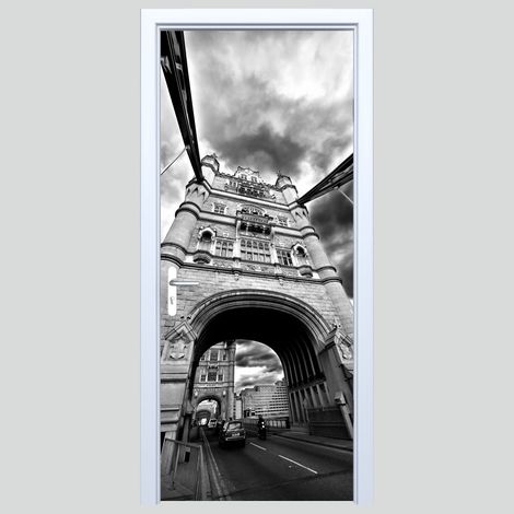 Adhesivo de tela para puerta Tower Bridge 220PD