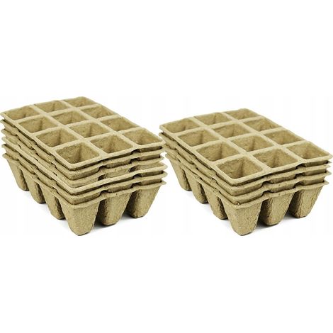 MACETAS DE TURBA BANDEJA PARA MACETAS DE TURBA 155x115x5cm 10uds