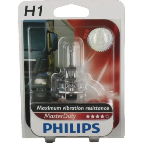 Bombilla Hal贸gena tubular H1 24V 70W P14.5s blanco Philips PHILIPS GL13258MDB1