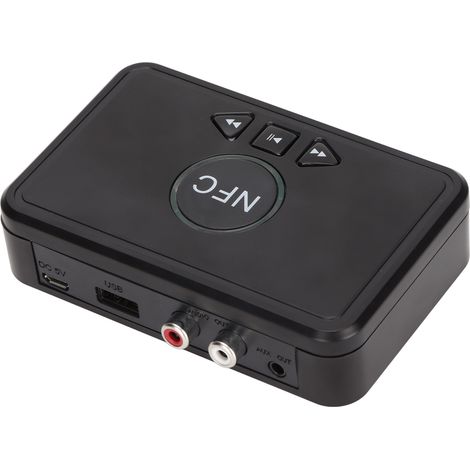 Adaptateur Bluetooth 5.0 pour PC et téléphone, double fonction audio sans fil avec casque, faible latence stéréo. (1/5)