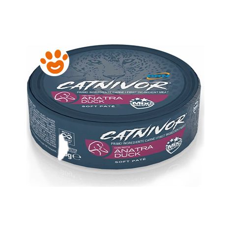 DRN Catnivor Anatra - DRN Catnivor Anatra - Lattina Da 80 Gr