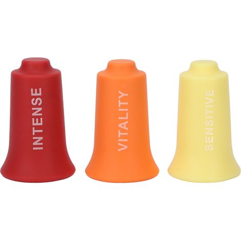 Lot de ventouses de thérapie par ventouses - 3 intensités pour soulagement musculaire, relaxation corporelle et massage en silicone