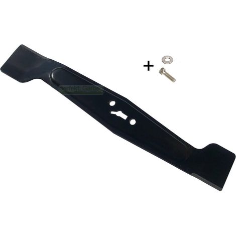 31,5 CM lame pour tondeuse MacAllister MLM18-Li MLM18-Li-11 MLM18-Li-2 + vis (1/4)
