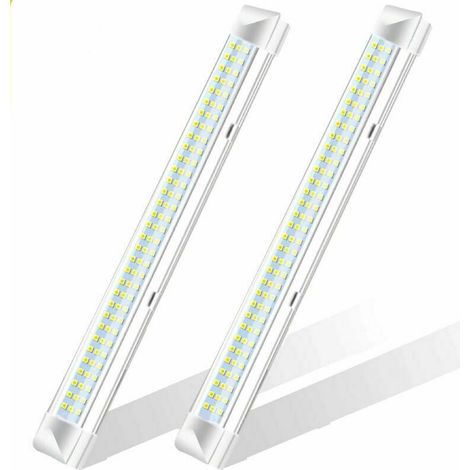 Reglette Led - 108 LED - 12 V DC - 700 Lm - Interrupteur Intégré - Pour Intérieur Véhicule Cuisine Placard - 1 Pièce (1/5)