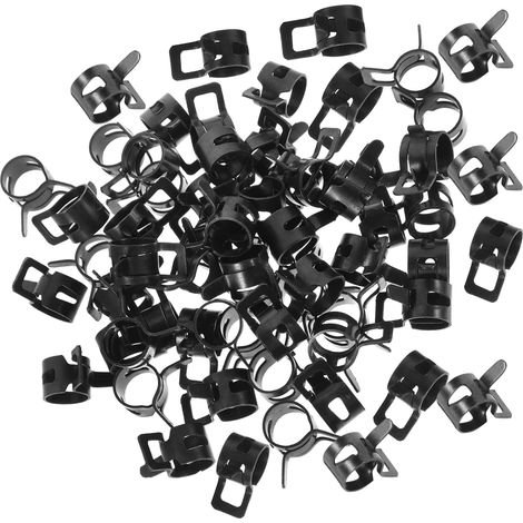 Colliers de serrage 50 pièces 15mm, tuyau d'aspiration de collier de serrage de conduite de carburant (1/5)