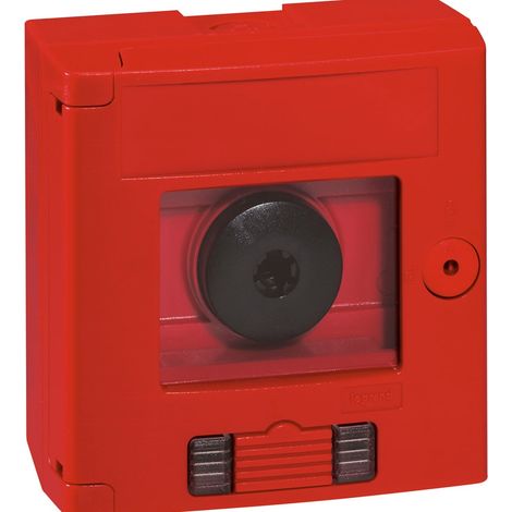 CASSETTA DI SICUREZZA -PULSANTE E LED 2CONT 125X125 PAR - LEGRAND 038024