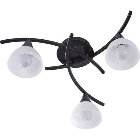 Deckenlampe "Della" aus Glas für Wohnzimmer & Esszimmer von Lindby (1/5)