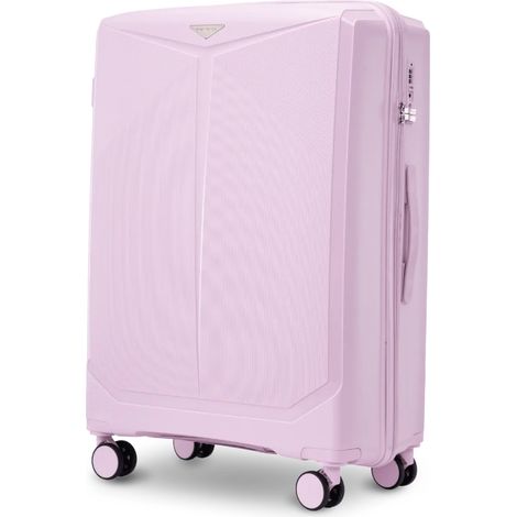 Maleta grande Wings COCKATIEL de 28" de polipropileno BLANCO ROSA
