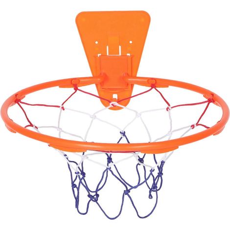 Panier de basket d'intérieur mural sans perçage, en plastique robuste, pour la maison. (1/5)