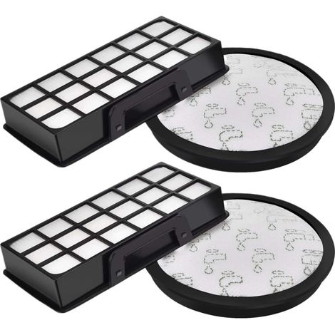 1 lot de 2 pièces, pour accessoires d'aspirateur Rowenta série R069, cartouches filtrantes (1/5)