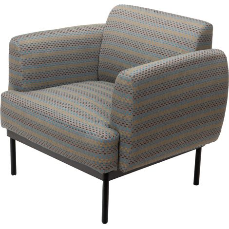 Amadeus - Fauteuil en tissu Romarin (1/4)