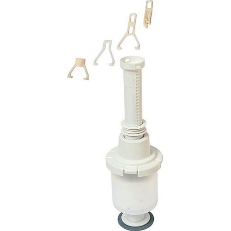 Geberit – Vanne de rinçage universelle pour réservoir de chasse d'eau – Tube télescopique – Installation facile – Écoulement optimal