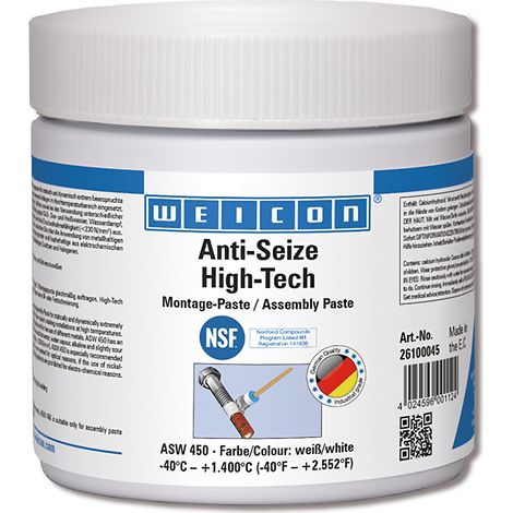 WEICON 10000196 (26100045) Anti-Seize ASW 450 450 g, High-Tech Montagepaste (1/2)