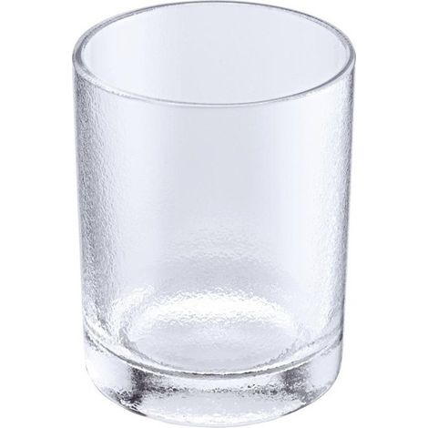 Tazza spazzolino ATOLL trasparente, singolo HANSGROHE