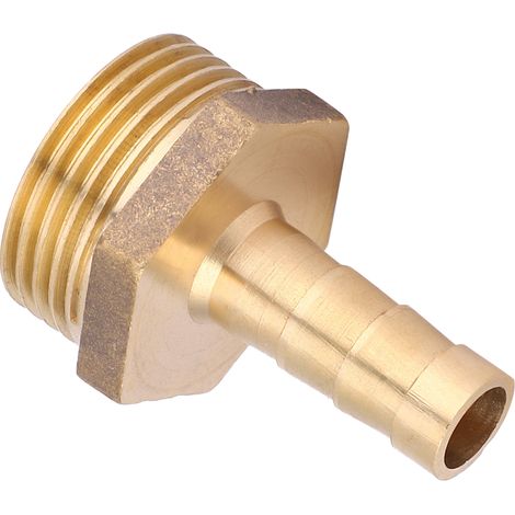 2 raccords mâles en laiton G3/4 pour conduites de gaz et de liquides, 10 mm (1/5)