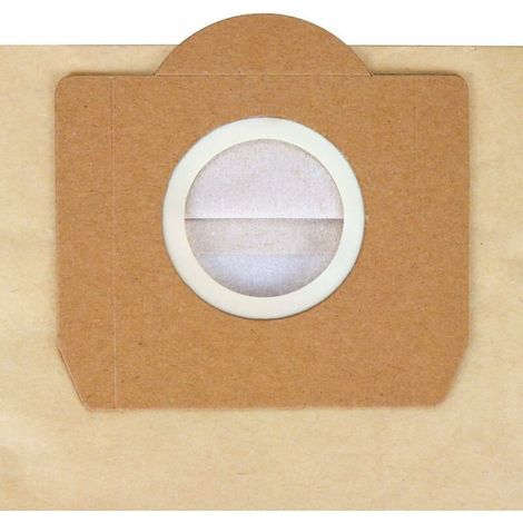 Vacuum Cleaner Bags for Karcher WD3, WD3P, MV3 - 5 Packs of Replacement Paper Filter Bags for Wet & Dry Vacuum Cleaner - Spare Parts and Accessories for Karcher WD3 Premium. (1/5)