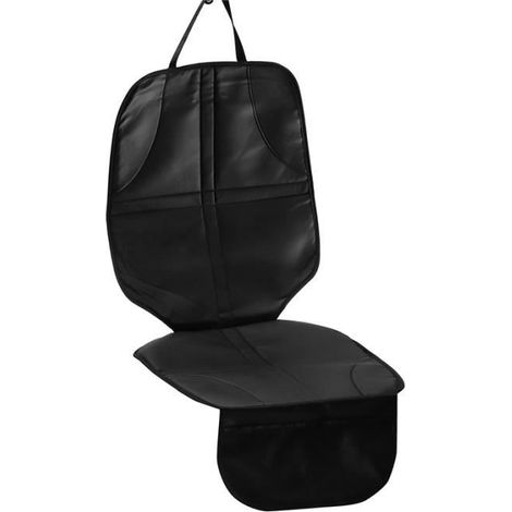 TEMPSA Housse Protection Siège Voiture En Cuir Antidérapage 55cm Noir (1/3)