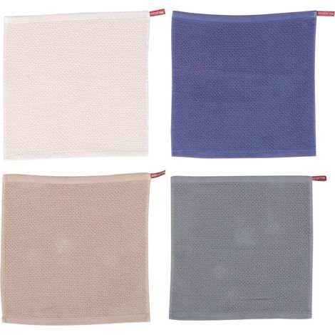 en coton à motif nid d abeille Chiffons de nettoyage (1/5)